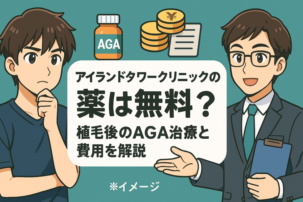 アイランドタワークリニックで処方される薬は無料なのか？